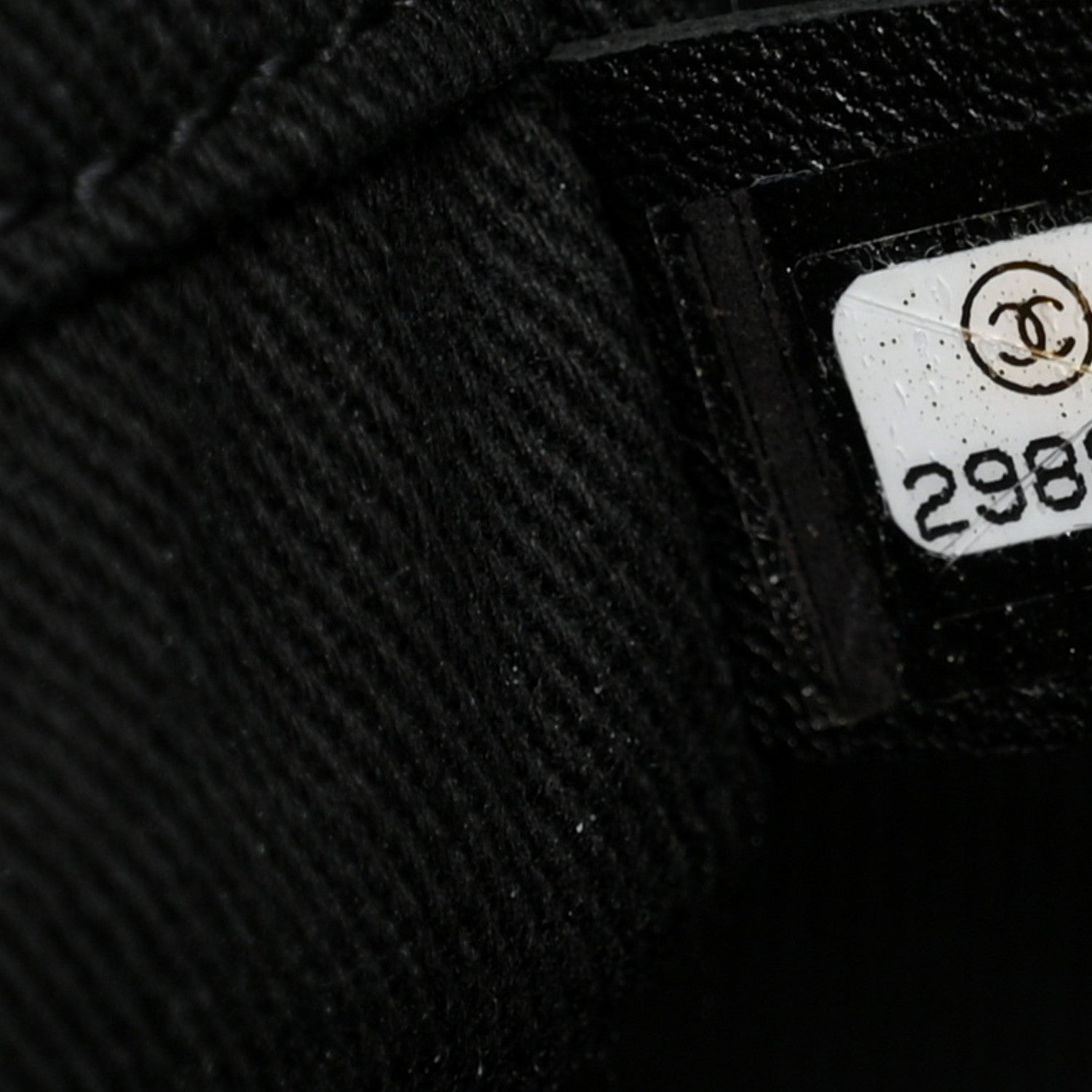 Chanel Canvas Pearl Medium Deauville Tote Black 7 of 12