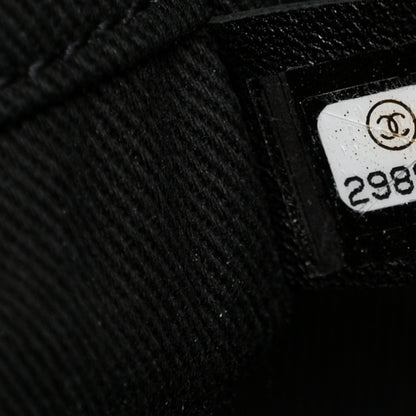 Chanel Canvas Pearl Medium Deauville Tote Black 7 of 12
