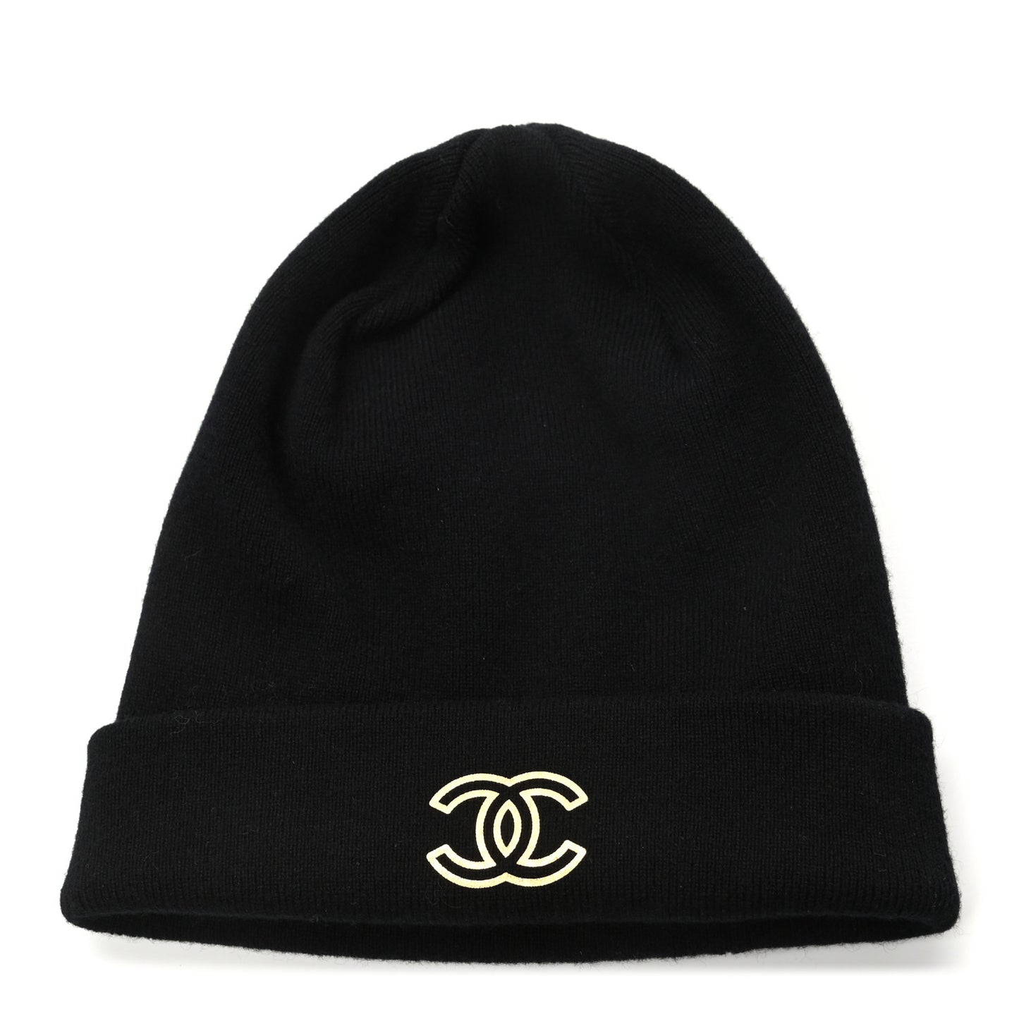 Cashmere CC Beanie Hat Black
