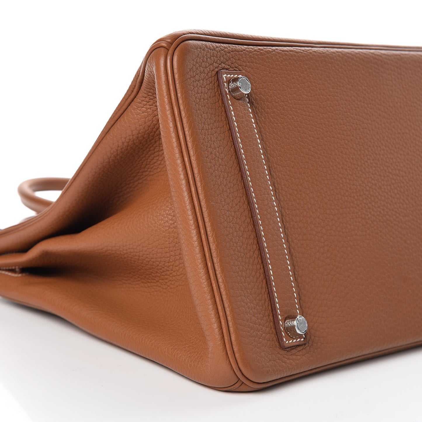 Taurillon Clemence Birkin 35 Gold