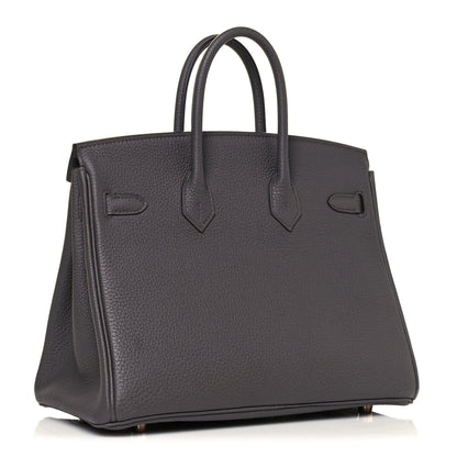 Hermes Togo Birkin 25 Etain 3 of 34