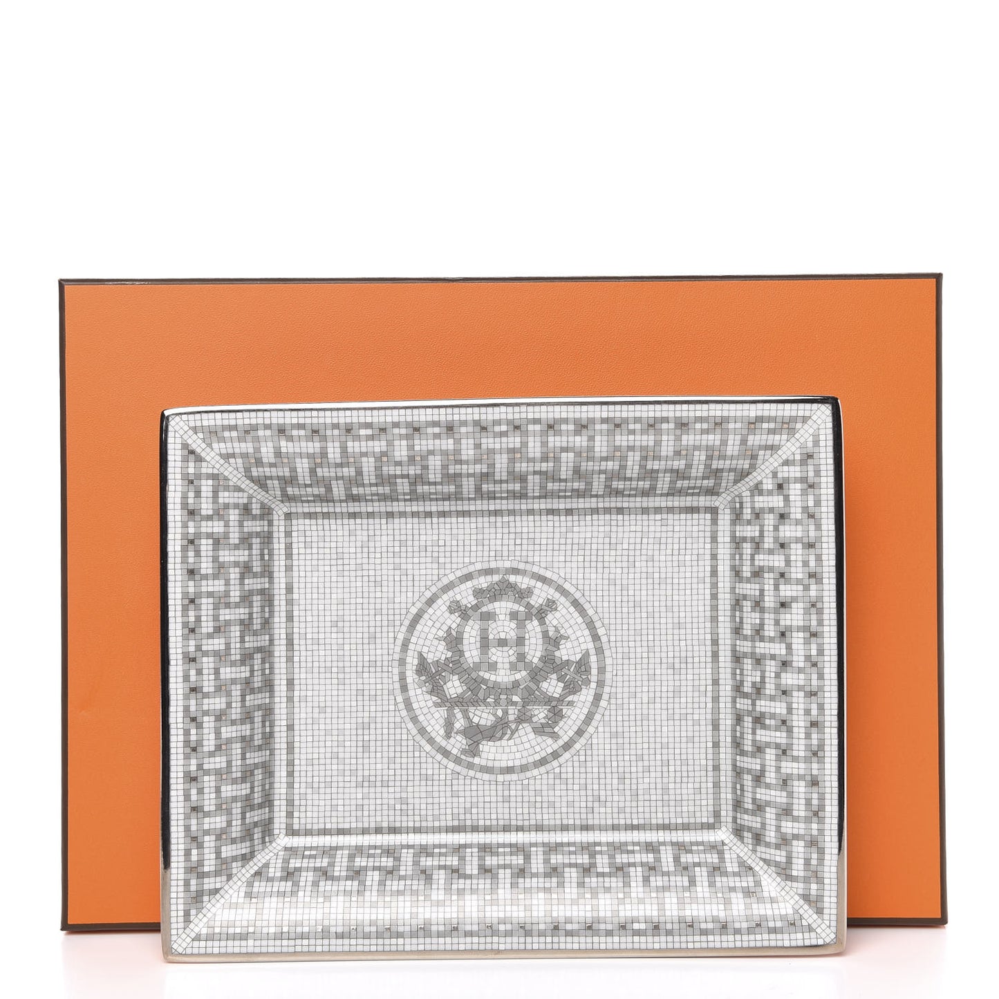 Porcelain Mosaique Au 24 Platine Change Tray