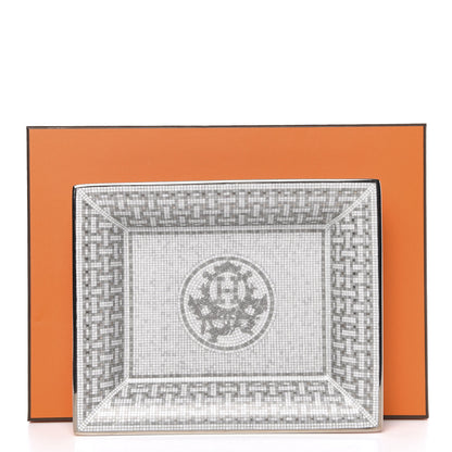 Hermes Porcelain Mosaique Au 24 Platine Change Tray 5 of 5