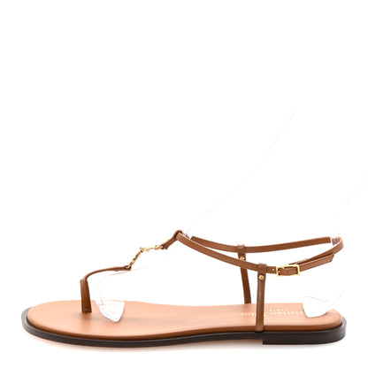 Christian Dior Calfskin C'est Dior Sandals 39 Cuir 1 of 9