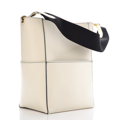 Celine Supersoft Calfskin Sangle Bucket Bag White 3 of 14
