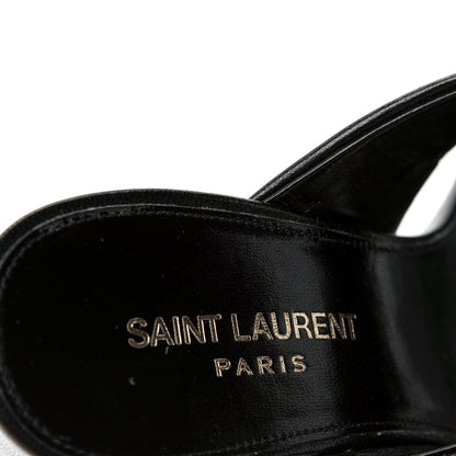 Saint Laurent Calfskin LouLou Mules 39 Black 6 of 6