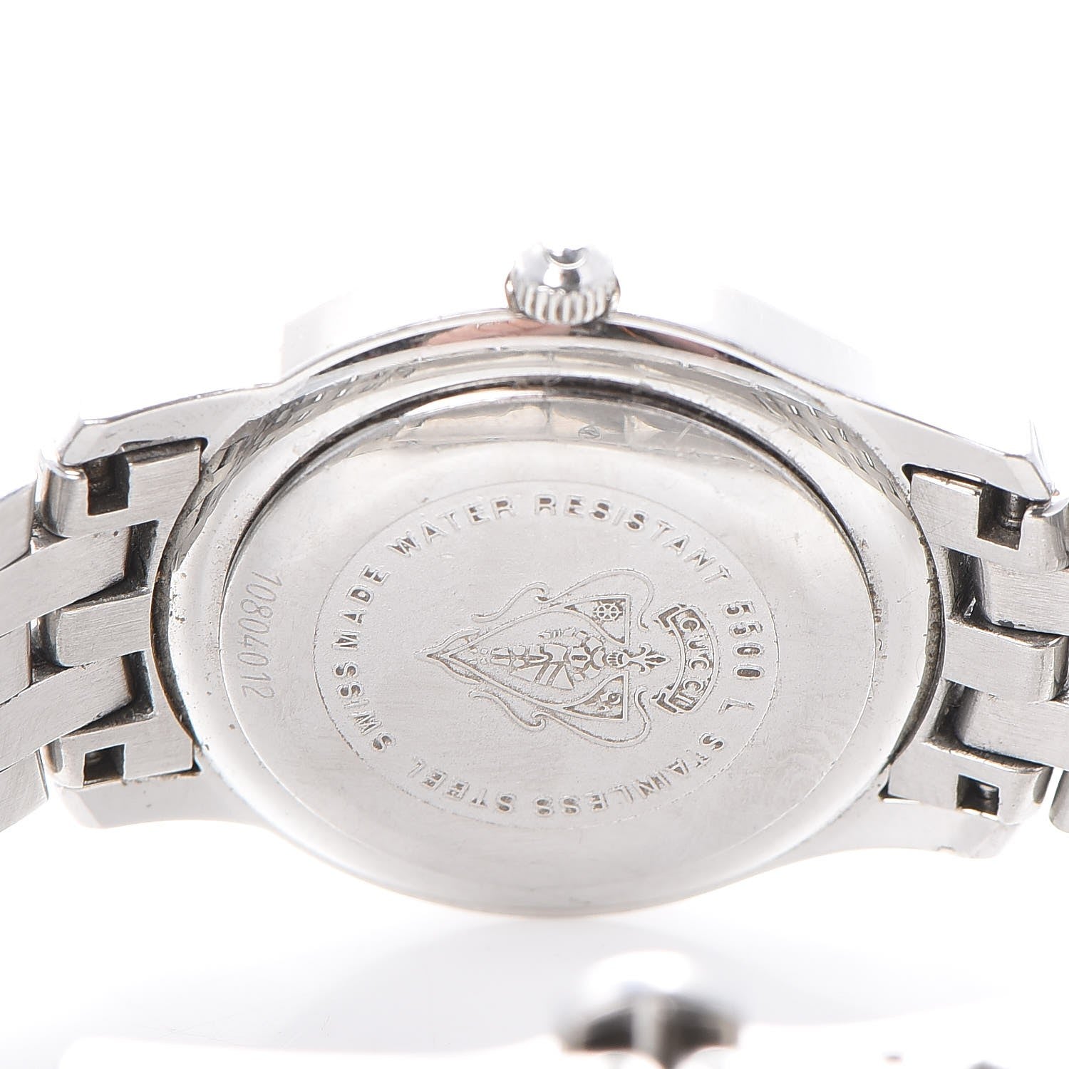 Gucci Stainless Steel 27mm 5500L Quartz Watch Grey 12 of 13