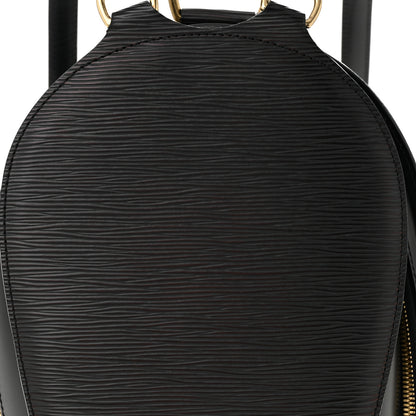 Louis Vuitton Epi Mabillon Backpack Black 7 of 9