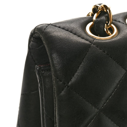 Chanel Lambskin Quilted Jumbo Single Flap Black 11 of 17