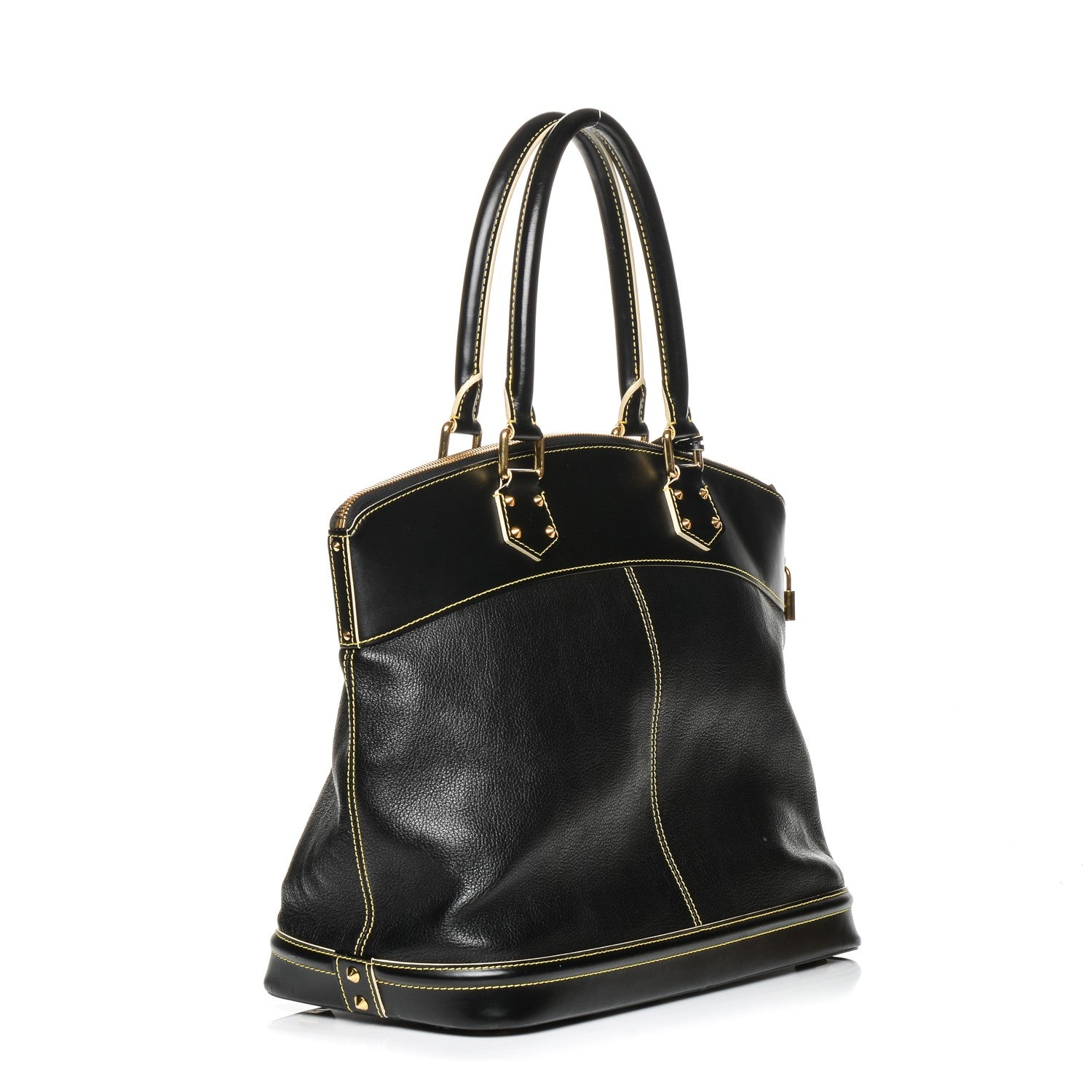 Louis Vuitton Suhali Lockit GM Black 3 of 7
