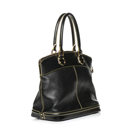 Louis Vuitton Suhali Lockit GM Black 3 of 7