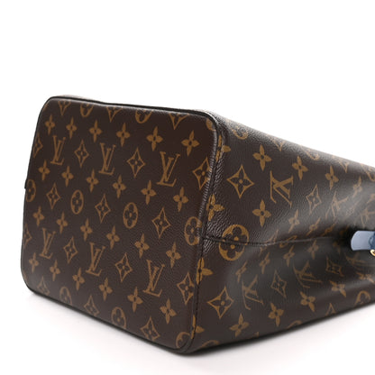 Louis Vuitton Monogram Neonoe MM Blue Jean 8 of 9