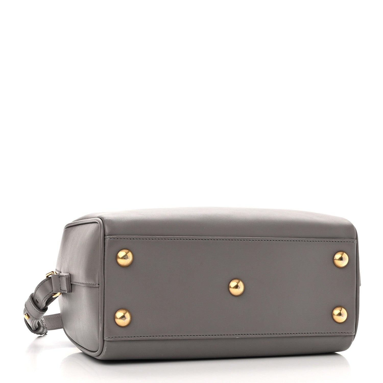 Saint Laurent Calfskin Classic Baby Duffle Fog 4 of 12