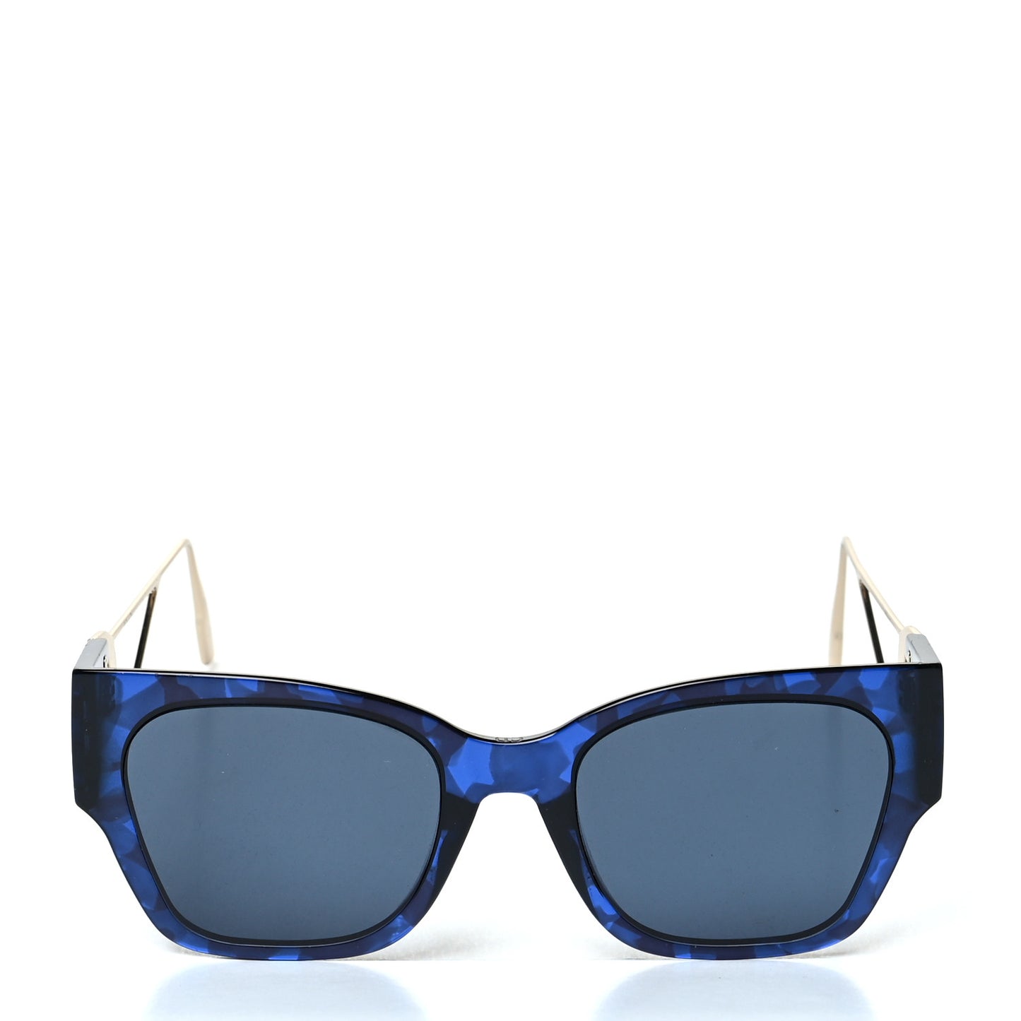 Acetate Rectangular 30 Montaigne 1 Sunglasses Blue