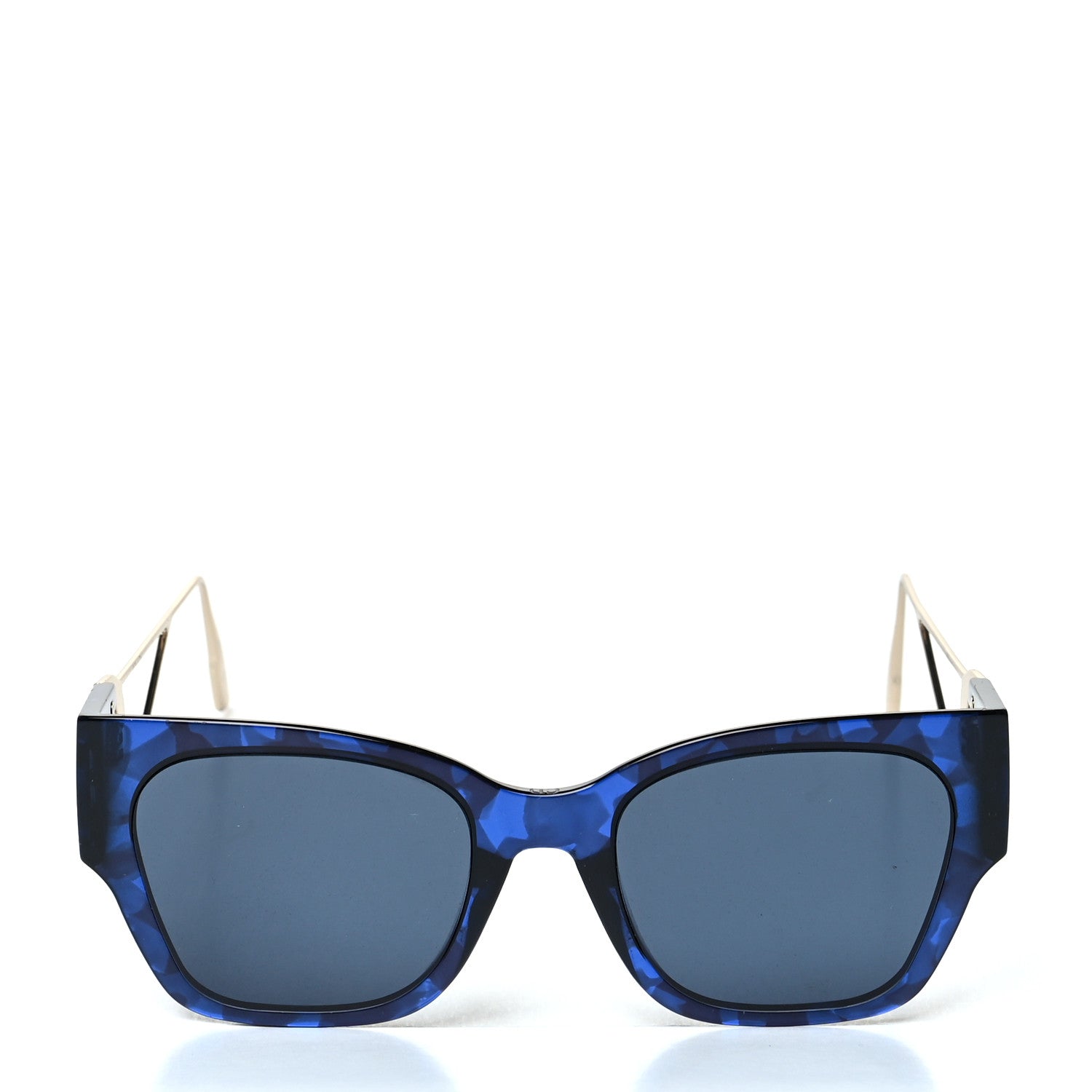 Christian Dior Acetate Rectangular 30 Montaigne 1 Sunglasses Blue 2 of 8