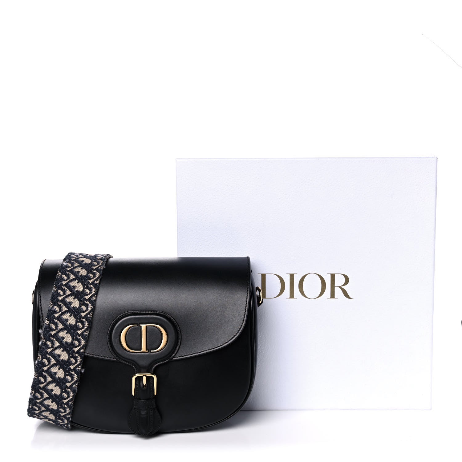 Christian Dior Box Calfskin Large Bobby Flap Black 17 of 17