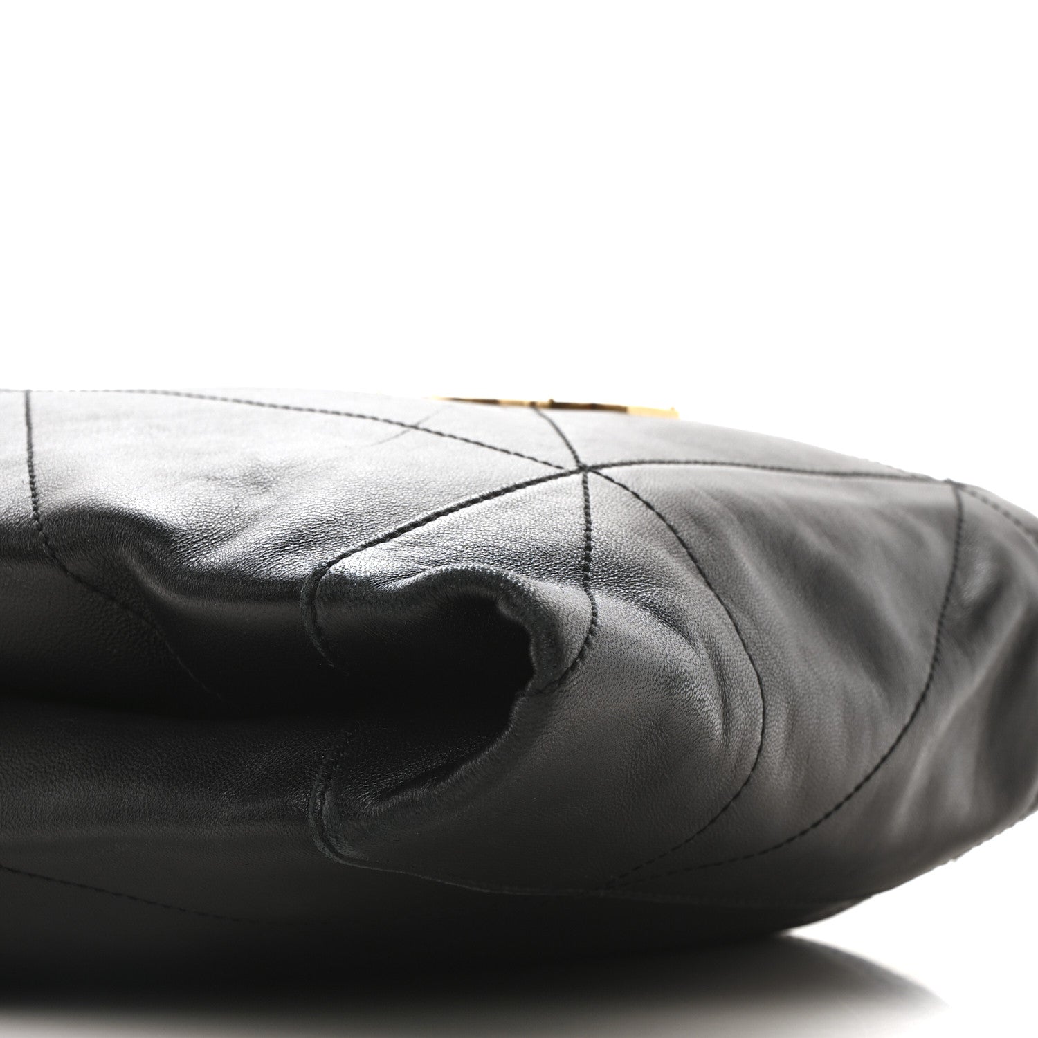 Saint Laurent Lambskin Matelasse Monogram Medium Jamie 4.3 Pochon Black 10 of 11