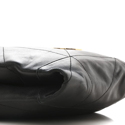 Saint Laurent Lambskin Matelasse Monogram Medium Jamie 4.3 Pochon Black 10 of 11