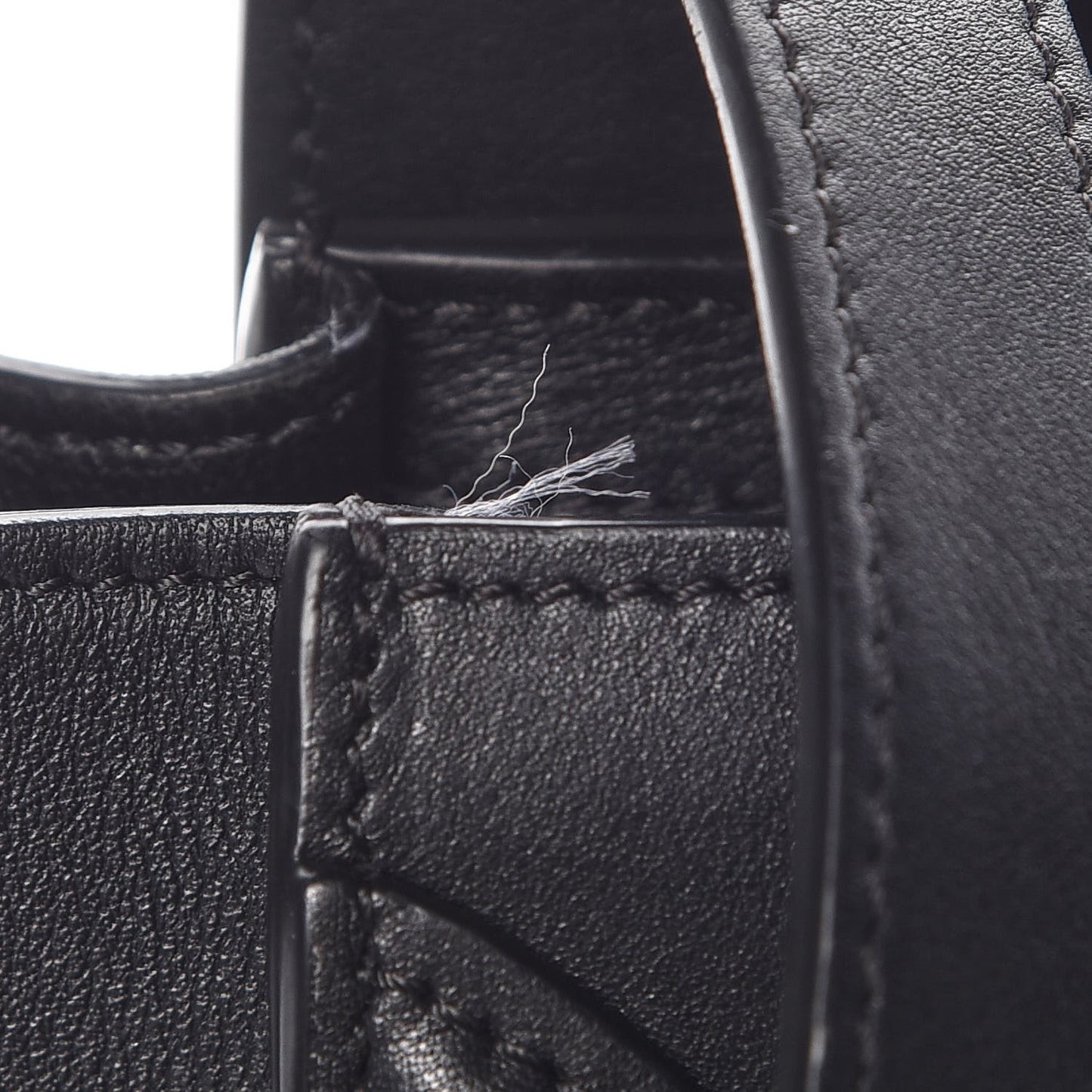 Smooth Calfskin Nano Luggage Black