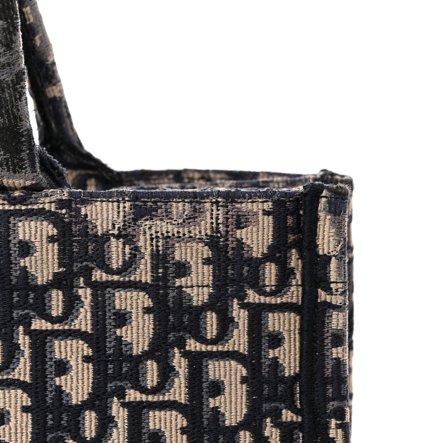 Christian Dior Oblique Medium Book Tote Blue Multicolor 15 of 16
