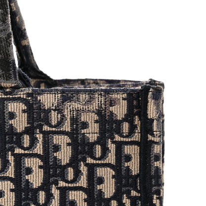 Christian Dior Oblique Medium Book Tote Blue Multicolor 15 of 16