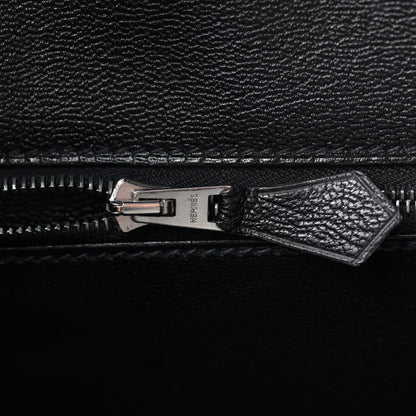 Hermes Matte Niloticus Crocodile Birkin 30 Black 16 of 43