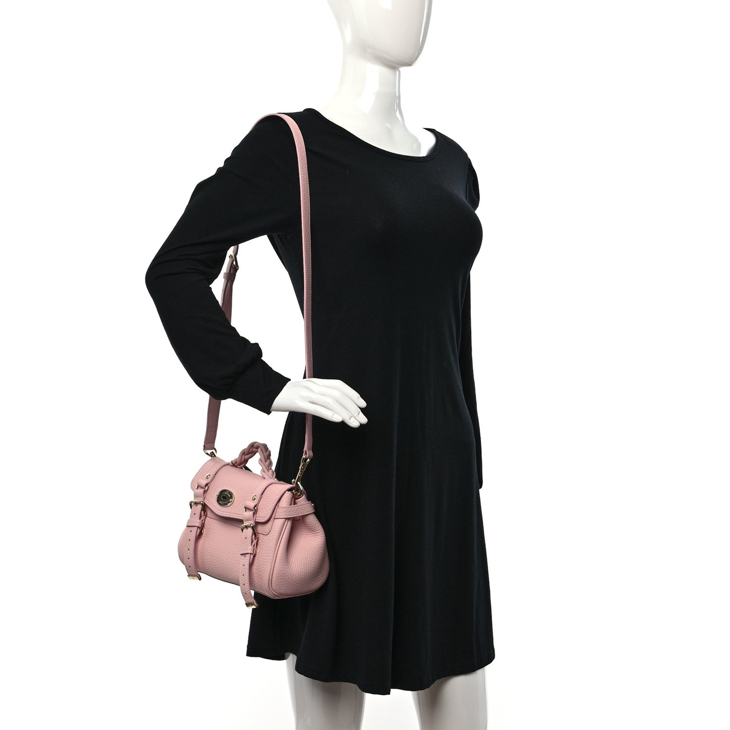 Heavy Grain Mini Alexa Powder Rose