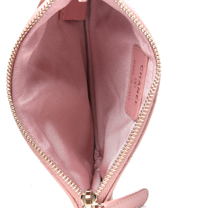 Chanel Aged Calfskin Quilted Small Reissue Cosmetic Case Light Pink 5 of 8