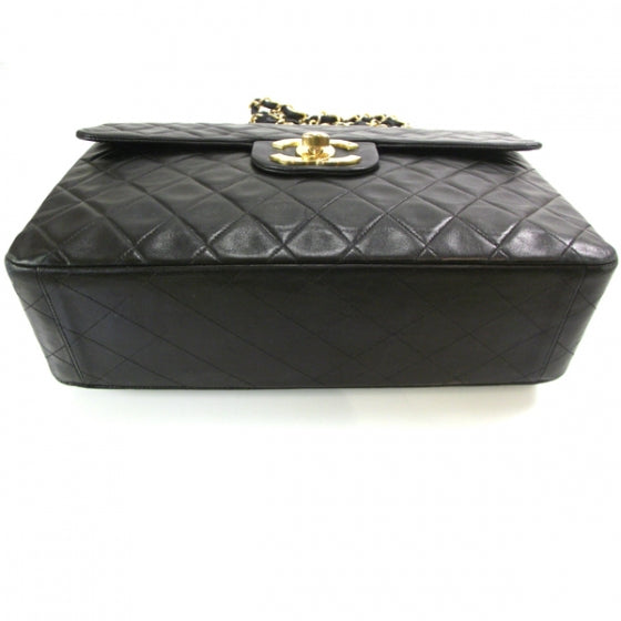 Lambskin XL Jumbo Flap Navy