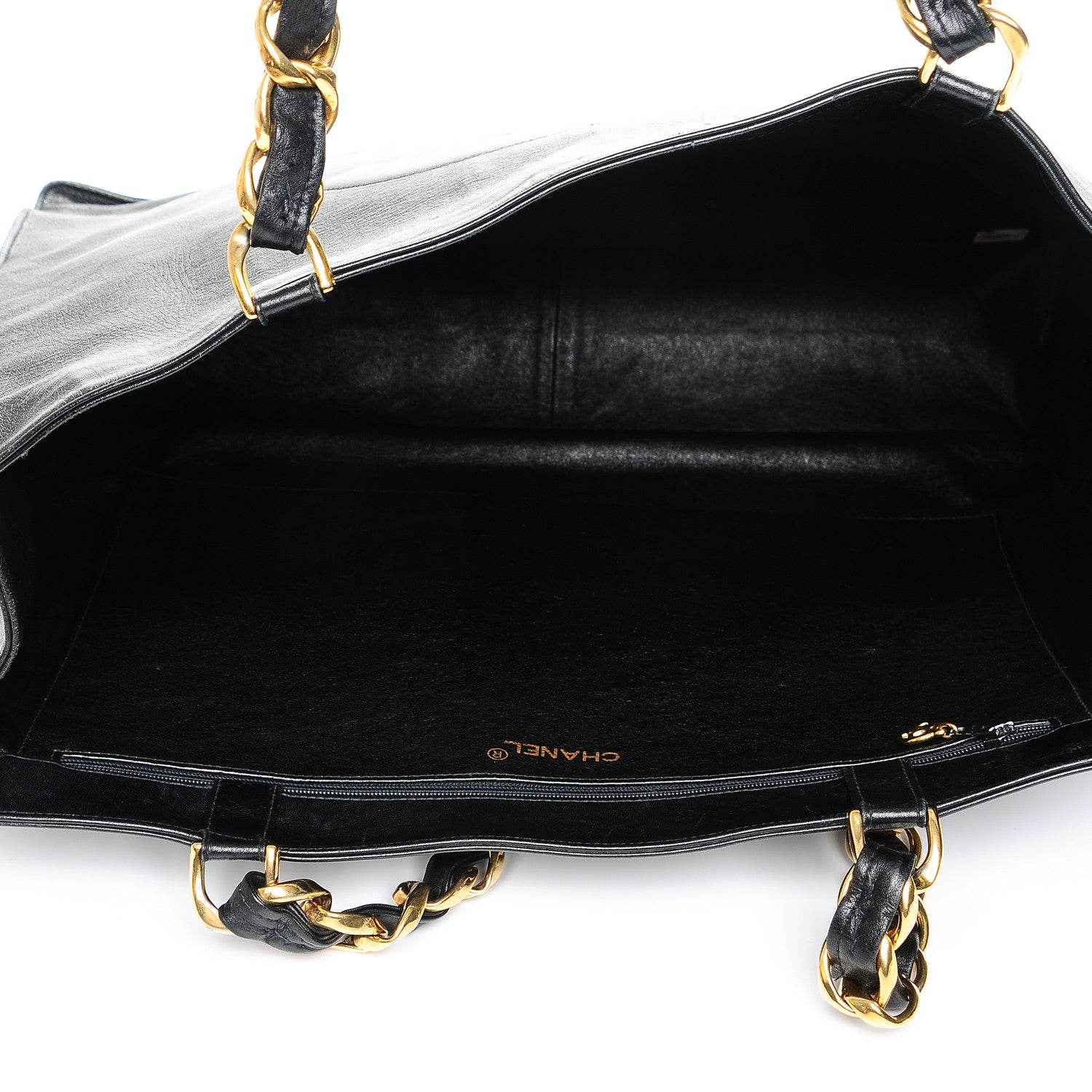 Chanel Lambskin Jumbo Shoulder Bag Black 5 of 8