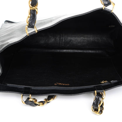 Chanel Lambskin Jumbo Shoulder Bag Black 5 of 8
