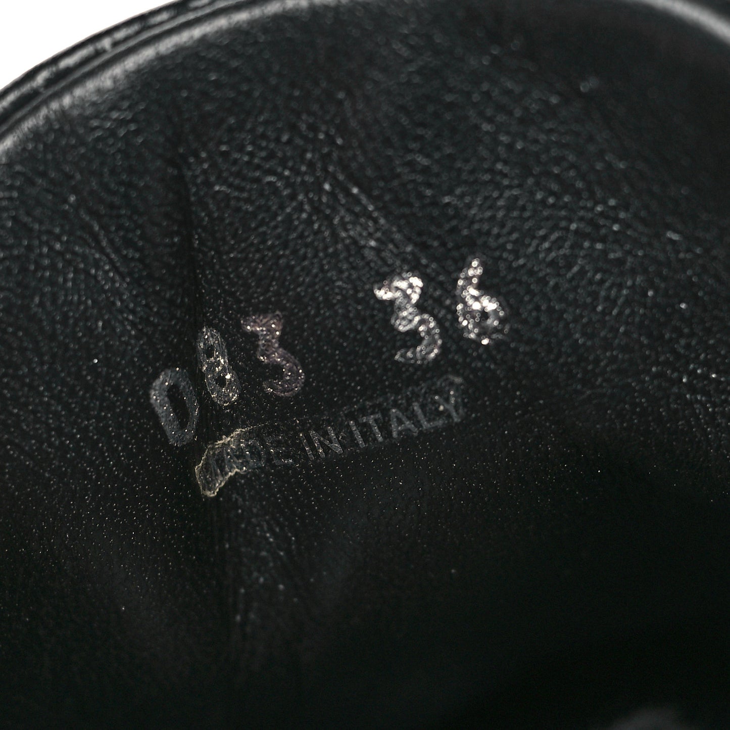 Calfskin Low Top Sneakers 36 Black Blue