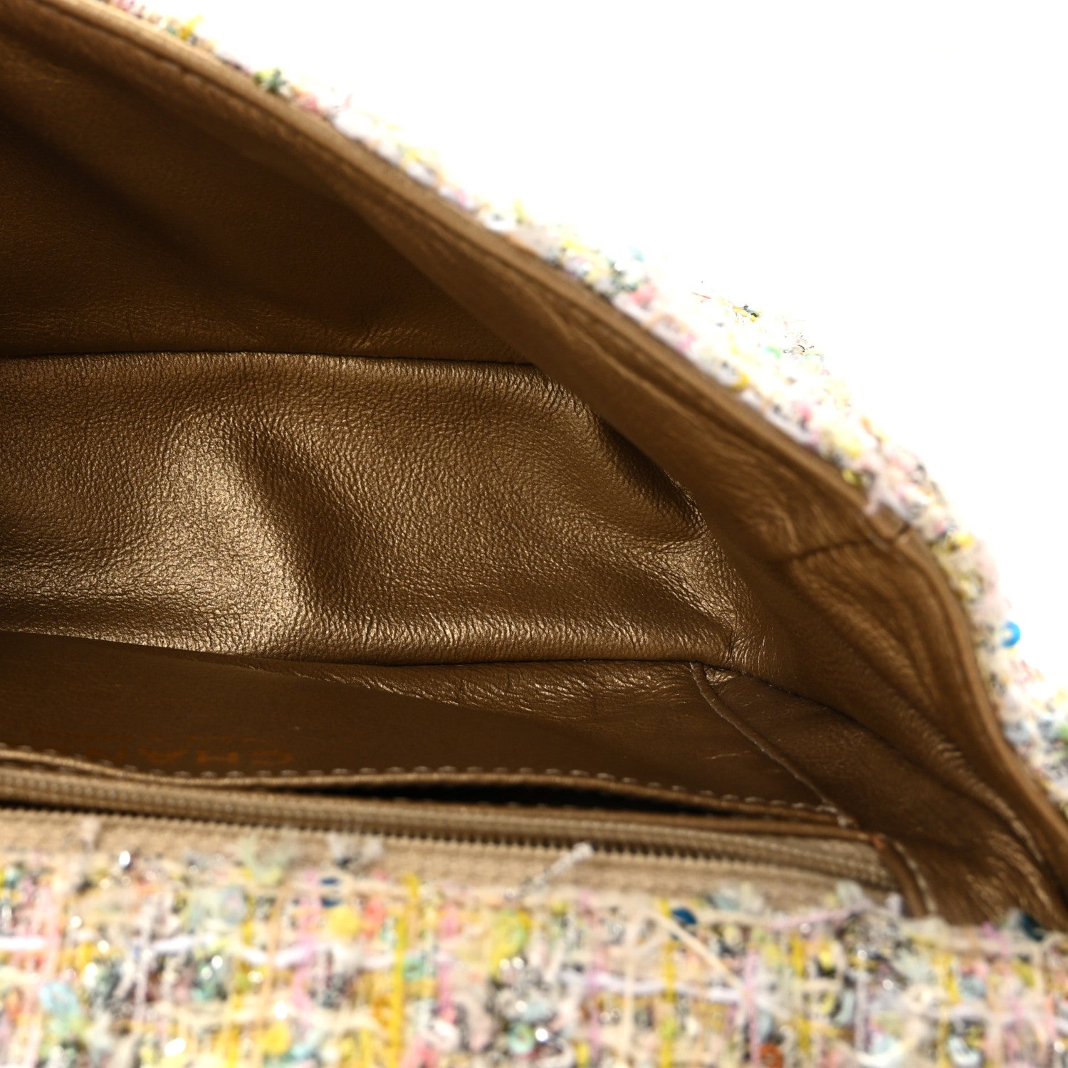 Chanel Tweed Garden Party 2.55 Reissue Mini Flap Multicolor 5 of 10
