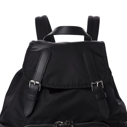 Burberry Nylon Logo Print Medium Rucksack Backpack Black 6 of 8