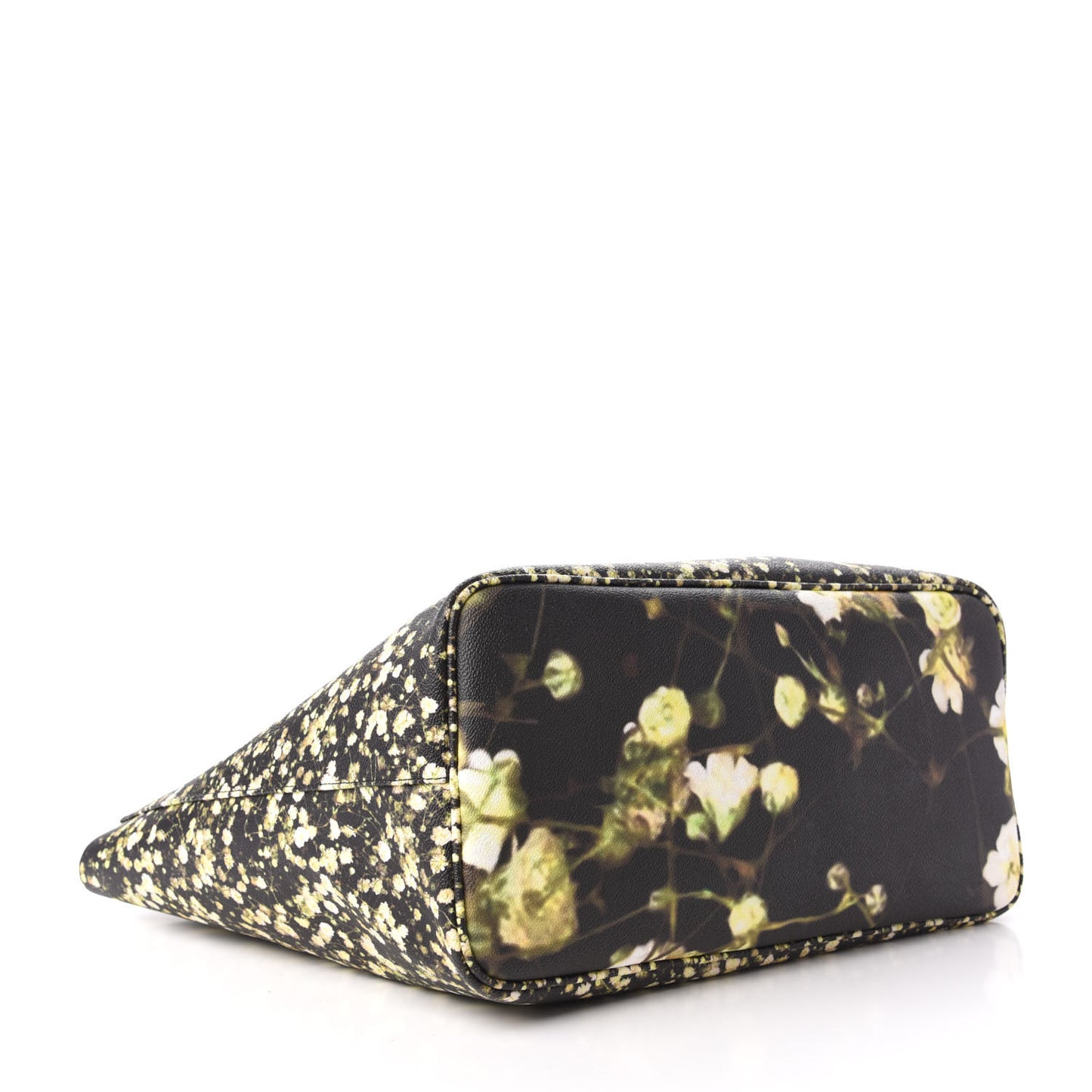 Textured Coated Canvas Baby's Breath Print Large Antigona Tote