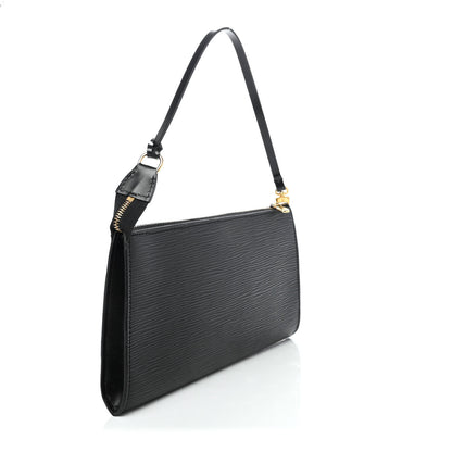 Louis Vuitton Epi Pochette Accessories 24 Black 2 of 4