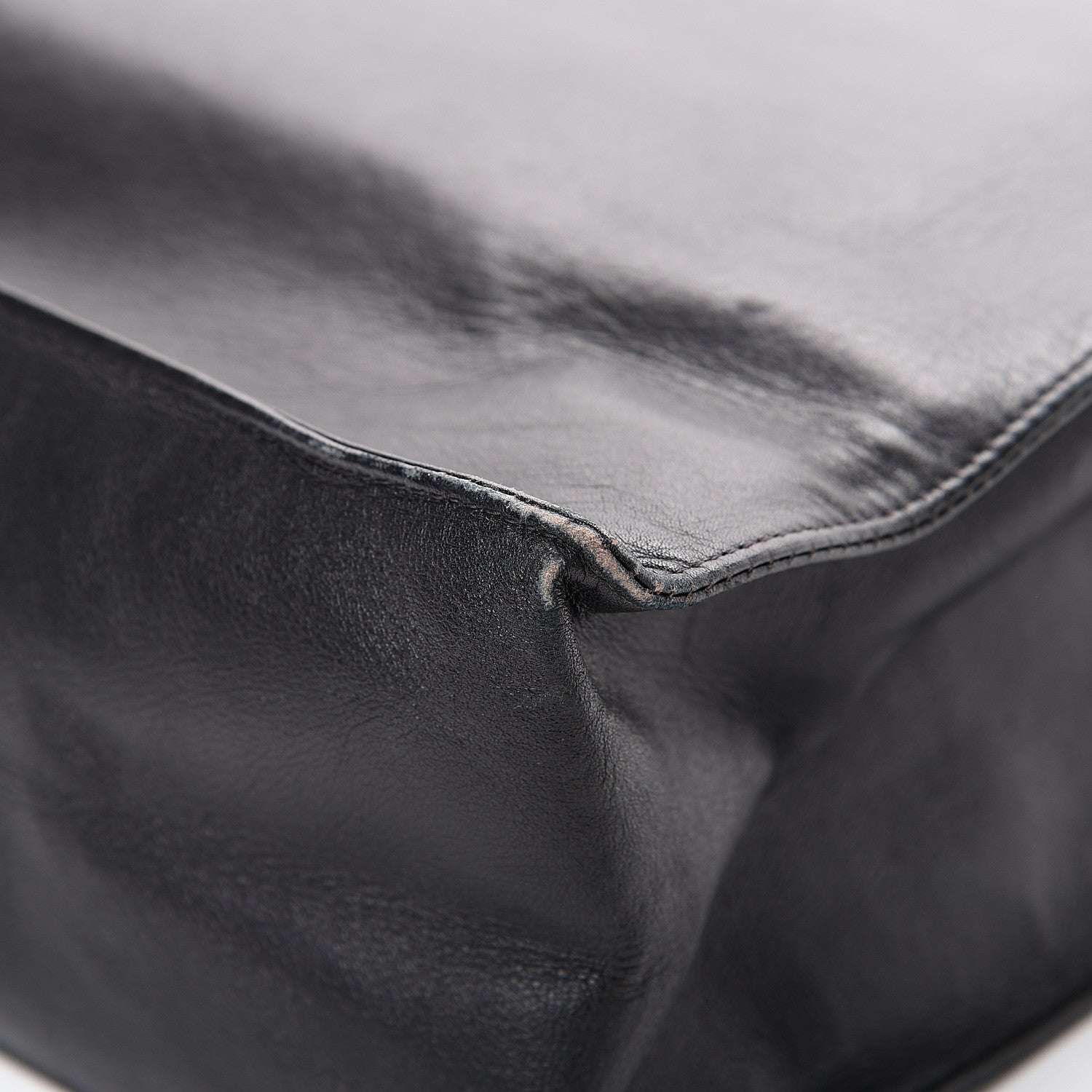 Chanel Lambskin CC Tote Black 11 of 18