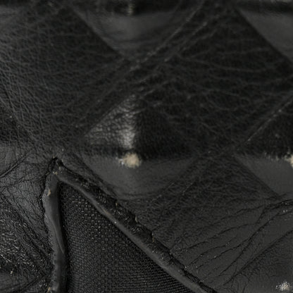 MCM Nylon Monogram Studded Stark Medium Backpack Black 11 of 16