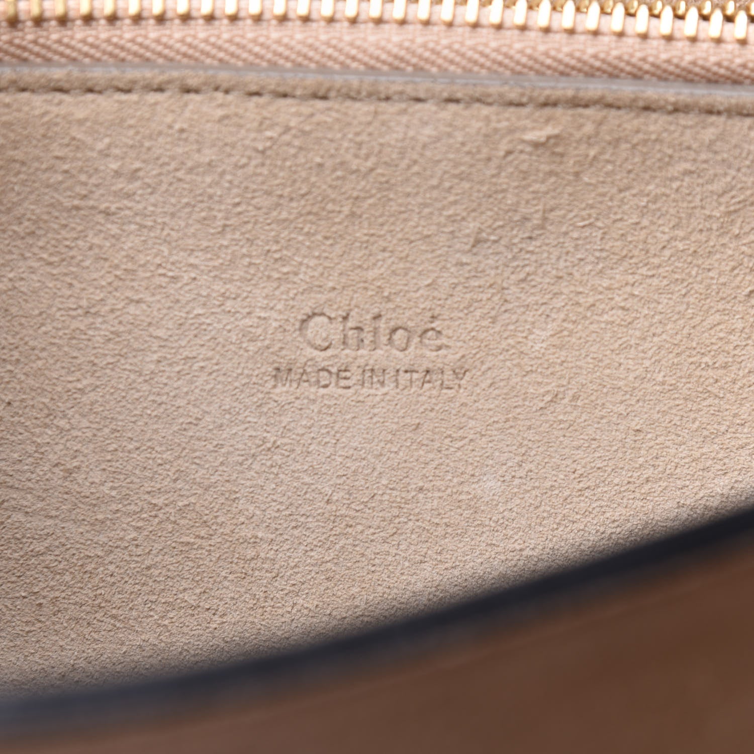 Chloe Suede Calfskin Medium Faye Shoulder Bag Carbon Grey 6 of 10