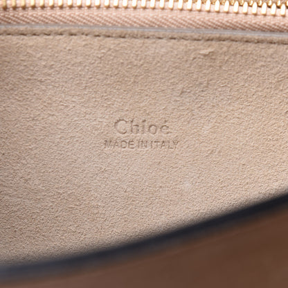 Chloe Suede Calfskin Medium Faye Shoulder Bag Carbon Grey 6 of 10