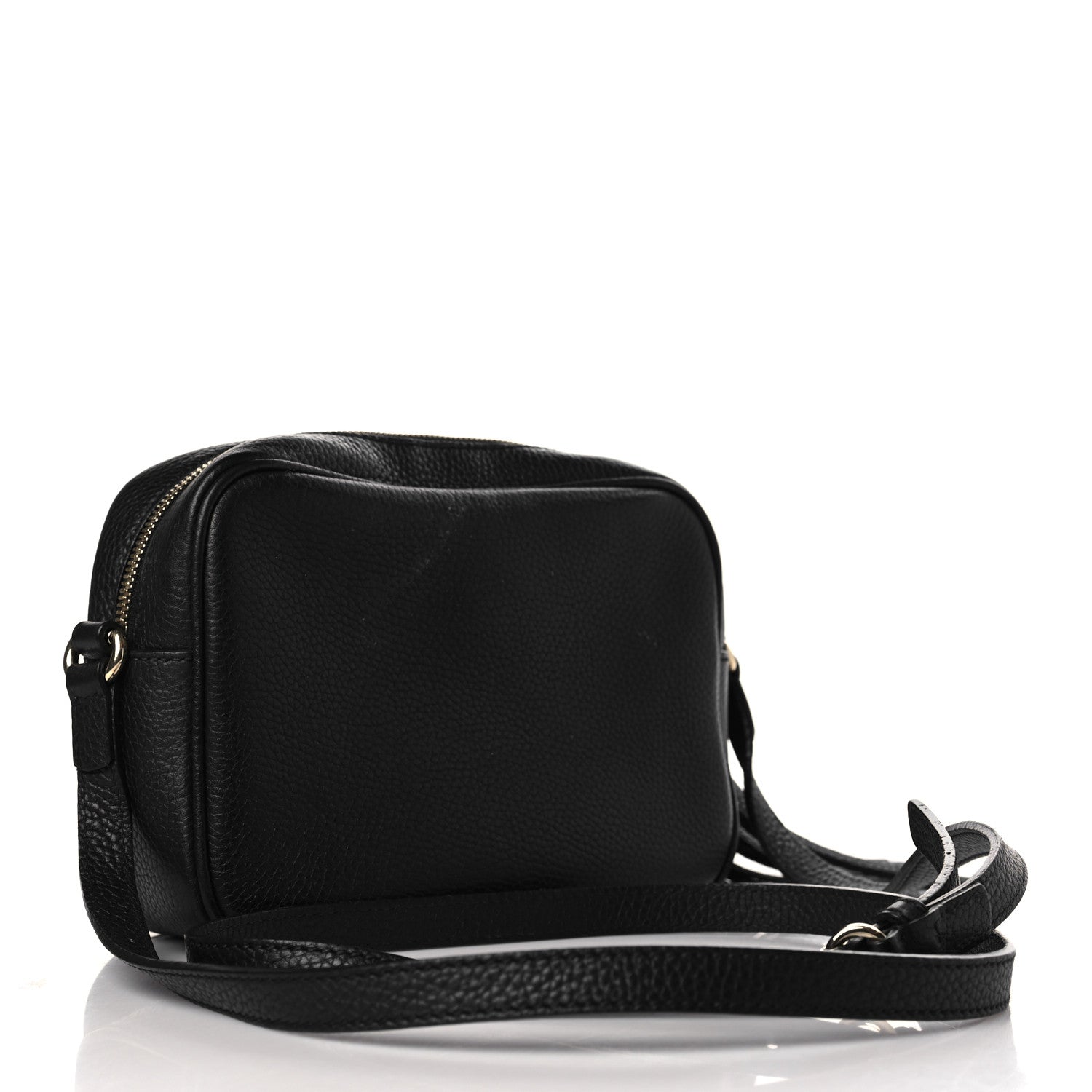 Gucci Pebbled Calfskin Small Soho Disco Bag Black 3 of 10