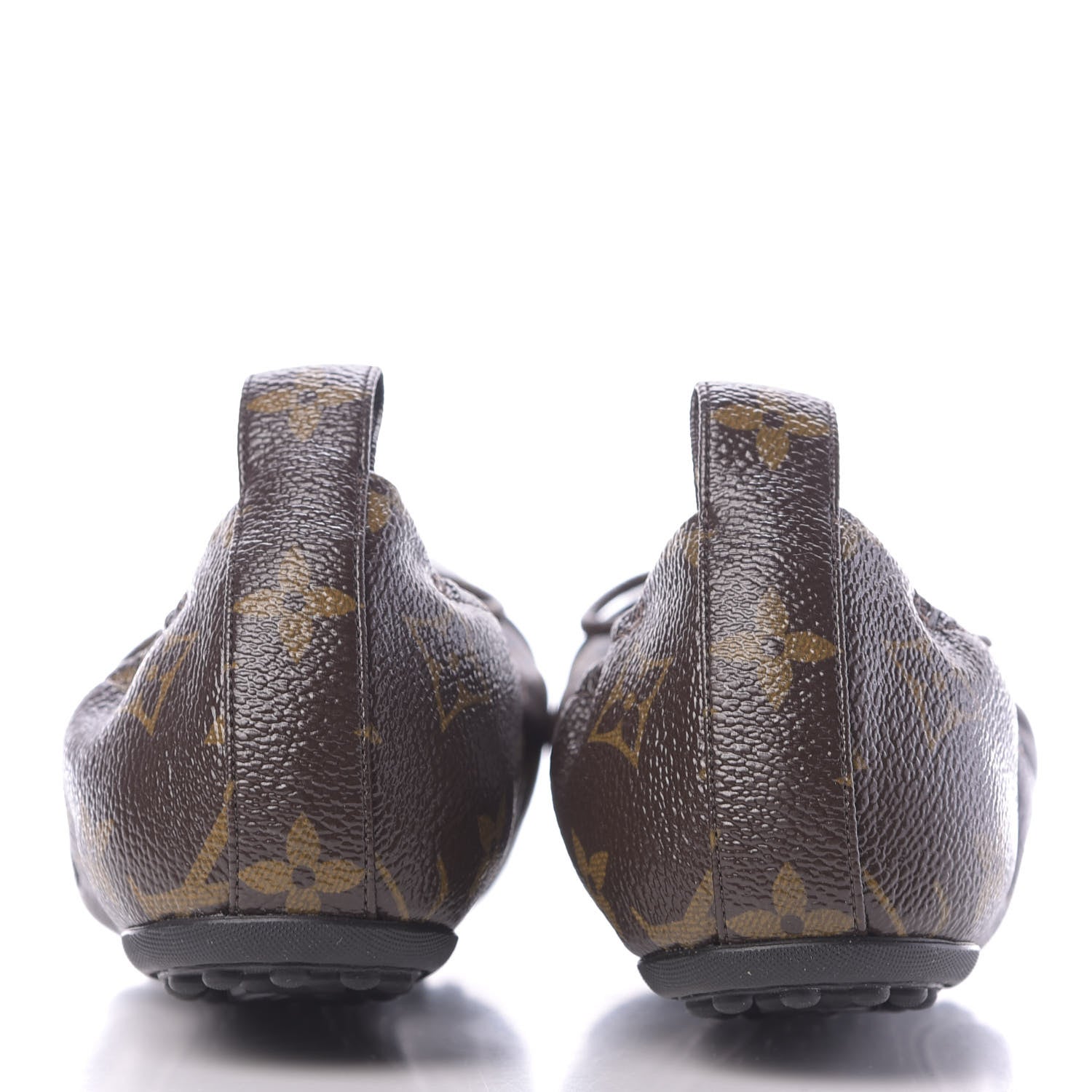 Louis Vuitton Monogram Flirty Ballerina Flats 35 Black 6 of 9