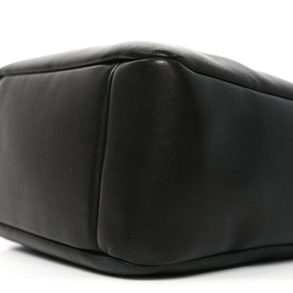 Saint Laurent Padded Lambskin Small Le 5 A 7 Supple Hobo Black 10 of 11
