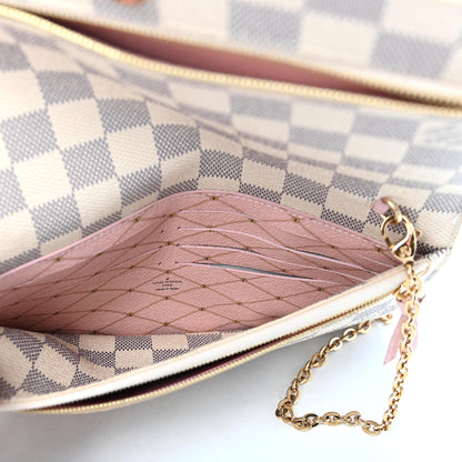 Louis Vuitton Damier Azur Summer Trunks Pochette Weekend 4 of 4