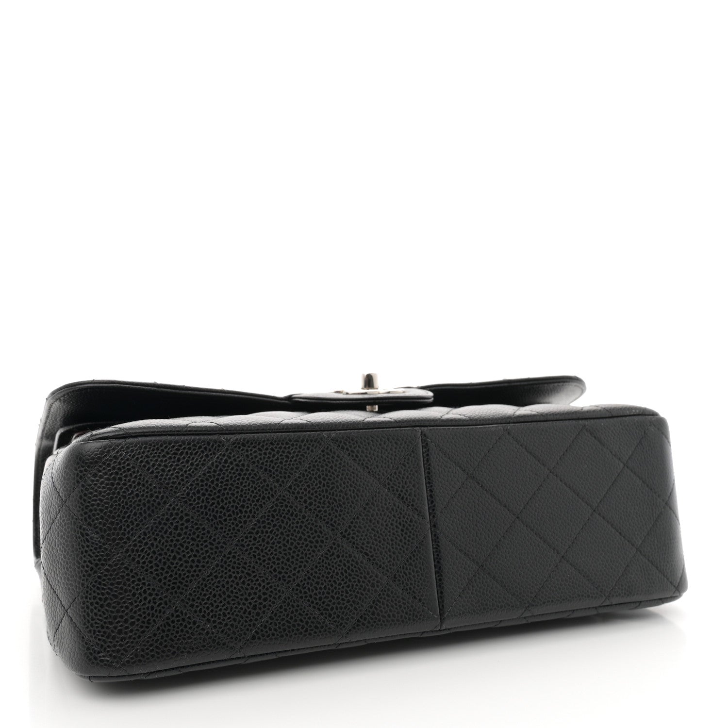 Chanel Caviar Quilted Jumbo Double Flap Black 4 of 15