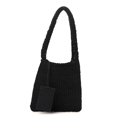 The Row Waxed Cotton Didion Shoulder Bag Black 3 of 10