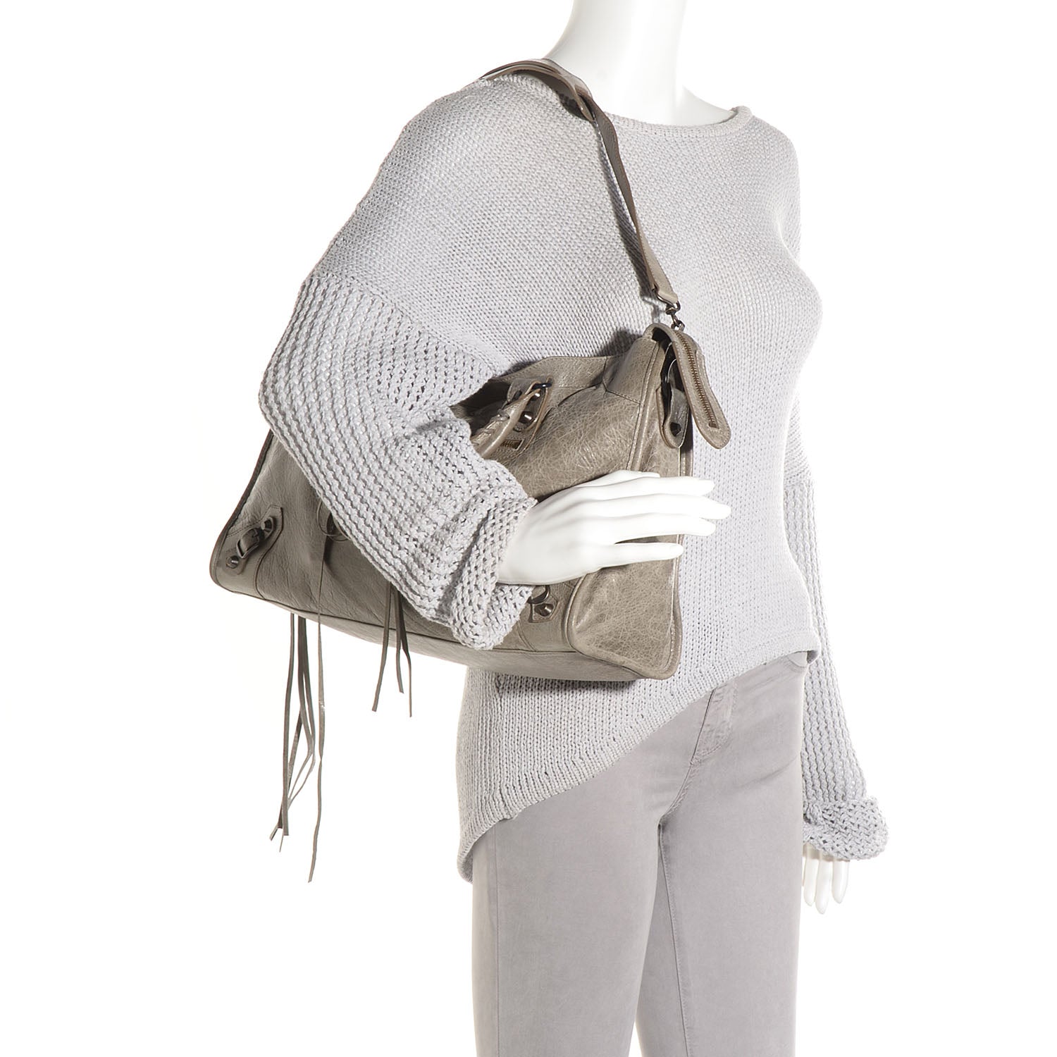 Balenciaga Agneau Classic Hardware City Galet 2 of 12