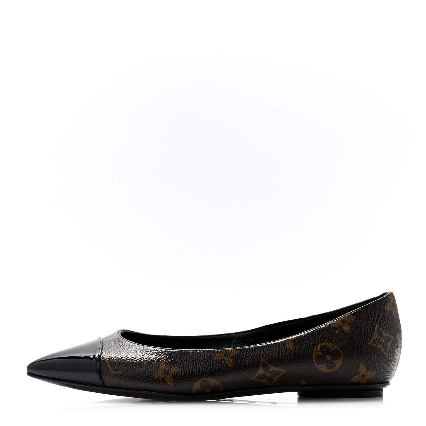 Patent Monogram Fetish Ballerina Flats 35.5