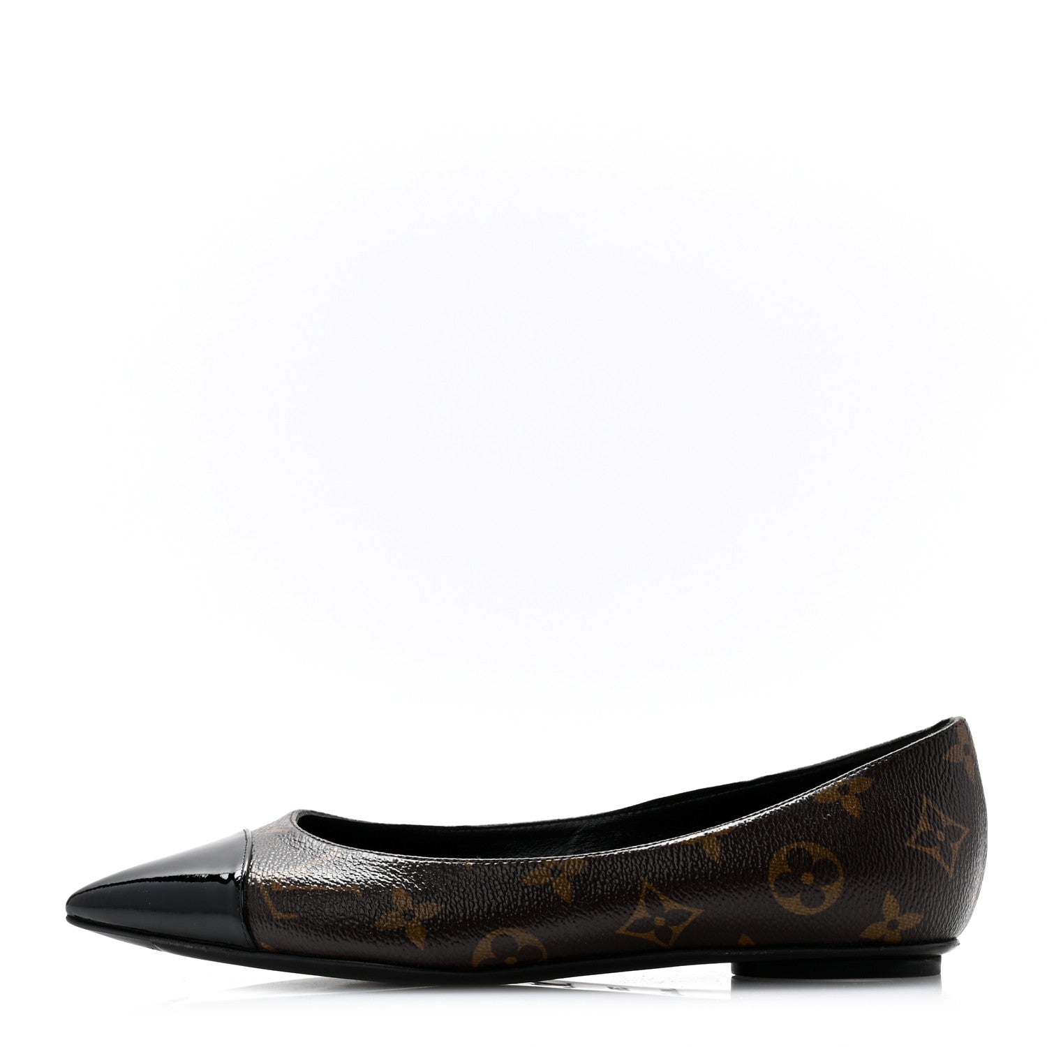 Louis Vuitton Patent Monogram Fetish Ballerina Flats 35.5 1 of 11