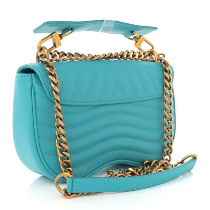 Louis Vuitton Calfskin New Wave Chain PM Malibu Green 3 of 12